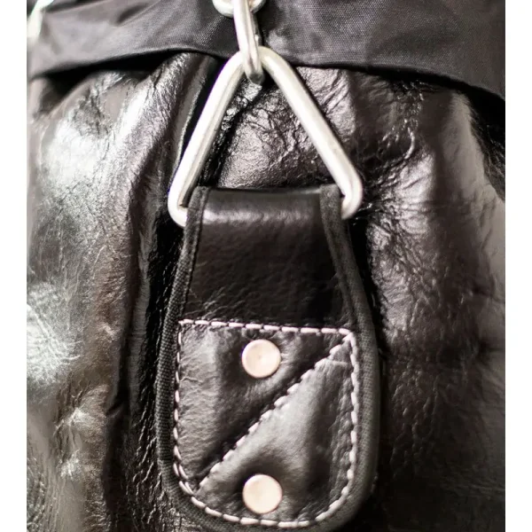 Sandee Punch Bag Full Leather Black 4 Sandee Punch Bag made from Full Leather