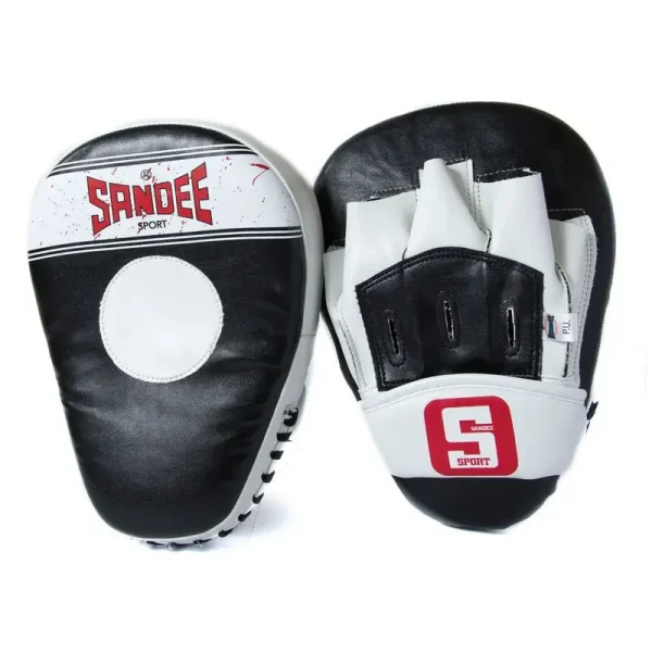 Sandee Sport Curved Focus Mitts Black White 3 Sandee Sport Curved Focus Mitts in royal blue shade