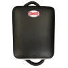 Sandee Suitcase Low Kick Pad Black 1 Sandee Suitcase Low Kick Pad utilized in martial arts training