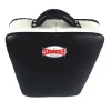 Sandee Suitcase Low Kick Pad Black 2 Sandee Suitcase Low Kick Pad in an indoor setting