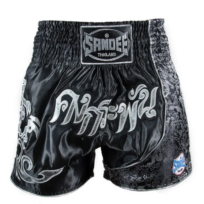 Person wearing Sandee Unbreakable Muay Thai Shorts