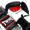 Twins Special Air Flow Boxing Gloves Bgvla2 2t Black White 1 A pair of Twins Special Air Flow Boxing Gloves BGVLA2-2T in action