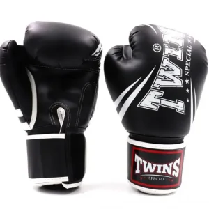 Twins Special Boxing Gloves TW6 Non-Leather Twins Special Boxing Gloves TW6 Non-Leather in Black - product image
