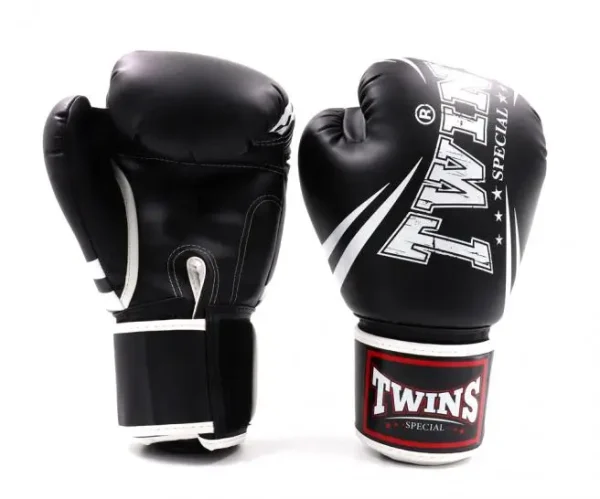 Twins Special Boxing Gloves TW6 Non-Leather in Black - product image