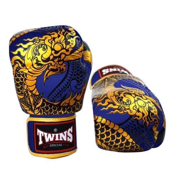 Twins Special Nagas Boxing Gloves FBGVL3-52 Twins Special Nagas Boxing Gloves FBGVL3-52 in Gold/Black - product image