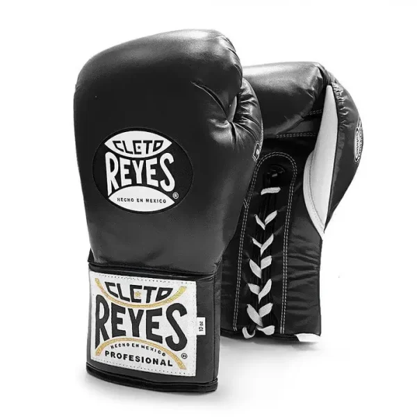 Cleto Reyes Official Safetec Boxing Gloves in red leather