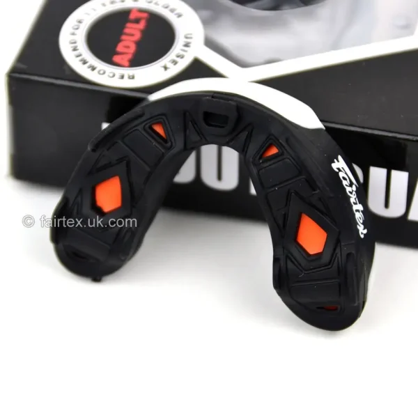 Fairtex Gel Mouth Guard MG3 in blue and black colour.