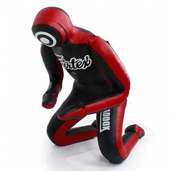 Fairtex Maddox 2 Ultimate Grappling Dummy Gd2 Black 4 Fairtex Maddox 2 Ultimate Grappling Dummy GD2 - Black in Black — graphic close‑up