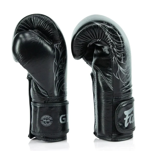 Fairtex X Glory Boxing Gloves BGVG3 in red and black color