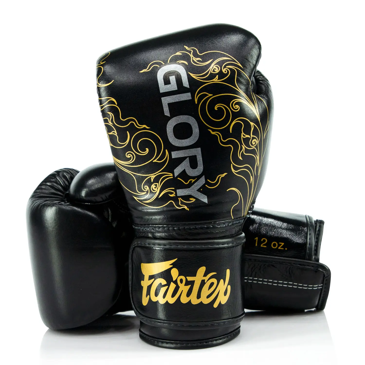 Pair of red Fairtex X Glory Boxing Gloves BGVG3