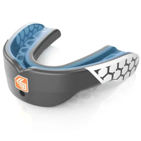 ShockDoctor_GelMaxPower_MouthGuard Shock Doctor Gel Max Power Mouth Guard in its case