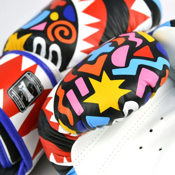 Twins Special Boxing Gloves Abstract FBGVL3-62 in an artistic design