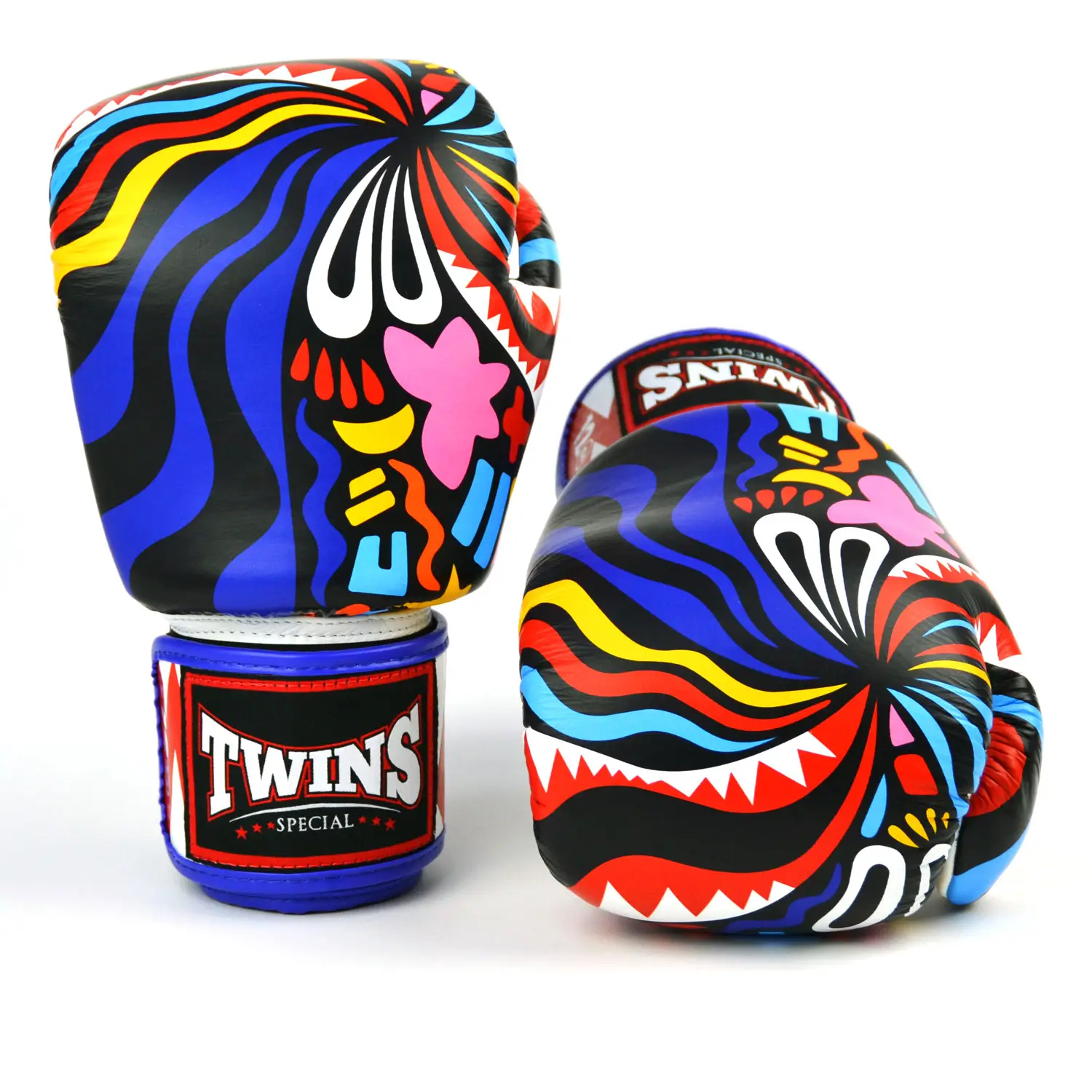 Abstract Design Twins Special Boxing Gloves FBGVL3-62 Twins Special Boxing Gloves in abstract design FBGVL3-62