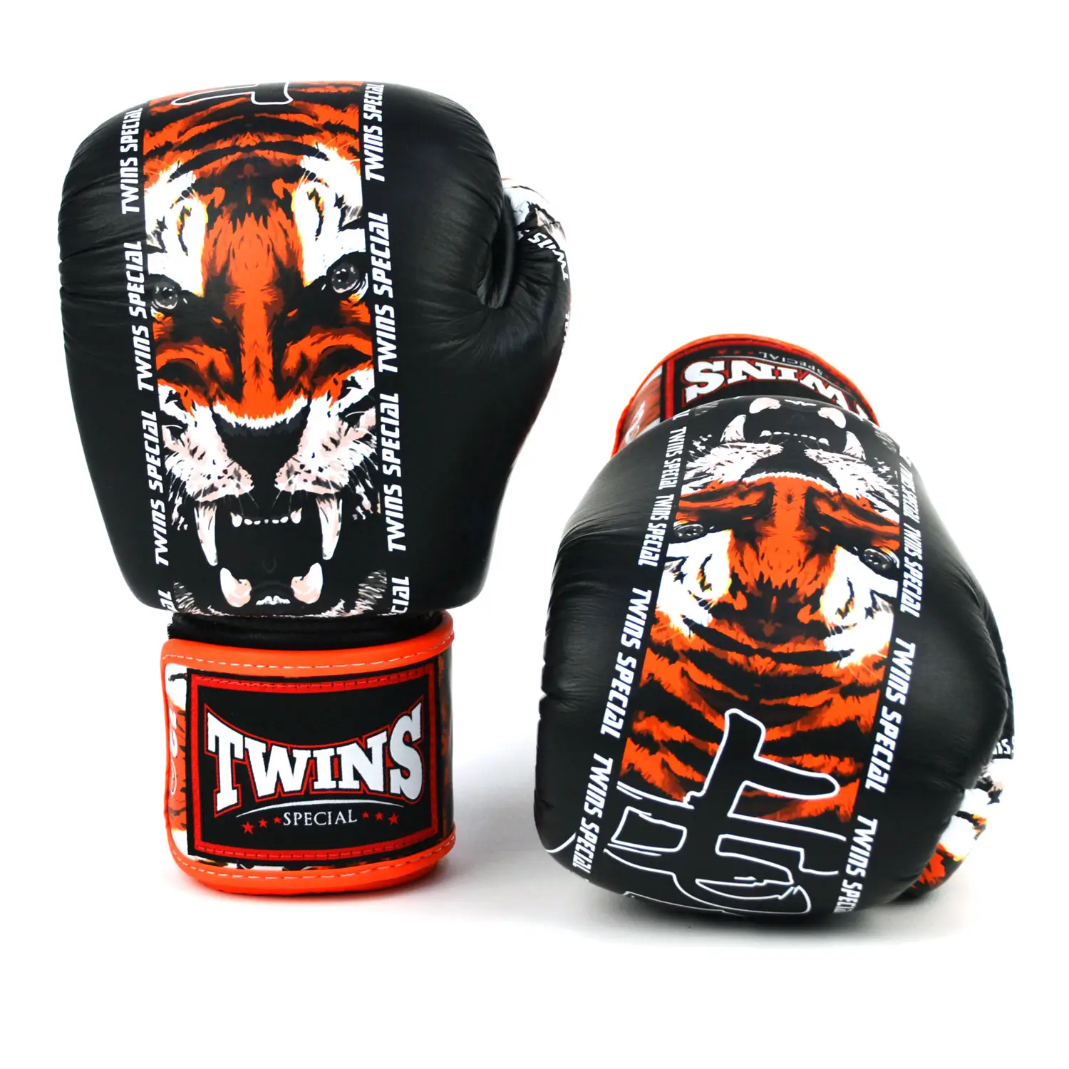 Twins Special Payak Boxing Gloves FBGVL3-60 in black and gold design