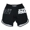 Black Scramble Core Shorts on white background