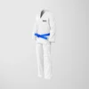RashTag Core Jiu Jitsu BJJ Gi - White in White — side profile