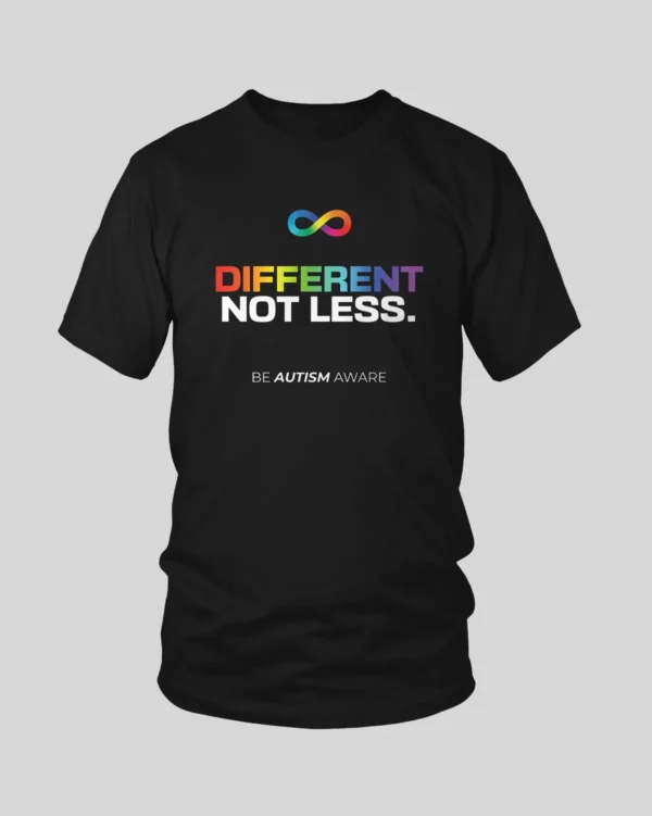 RashTag Kids Be Autism Aware T-Shirt RashTag Kids Be Autism Aware T-Shirt in Black - product image