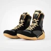 Venum Elite Boxing Shoes in Black/Beige - product image