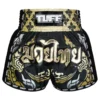 Close-up view of TUFF Retro Muay Thai Shorts The King Of Naga MSC107