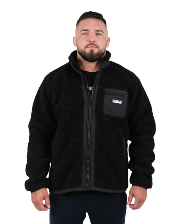 Scramble Mushin Fleece Jacket Light brown Scramble Mushin Fleece on a white background