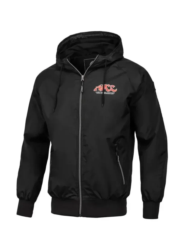Pitbull Sports Official ADCC Nylon Jacket in a sports setting