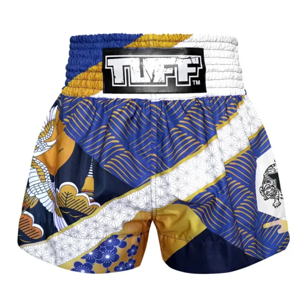 TUFF Majestic Crane Muay Thai Shorts MS651 TUFF Muay Thai Shorts Majestic Crane MS651