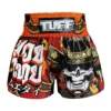 TUFF Muay Thai Shorts Samurai Skull MS658