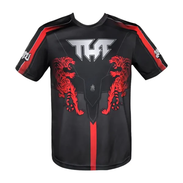 TUFF T-Shirt Double Tiger With Thai Mythical Forest Creatures