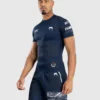 Man modelling the Venum x UFC Fusion Men's Fight Week Performance Short Sleeve Rashguard