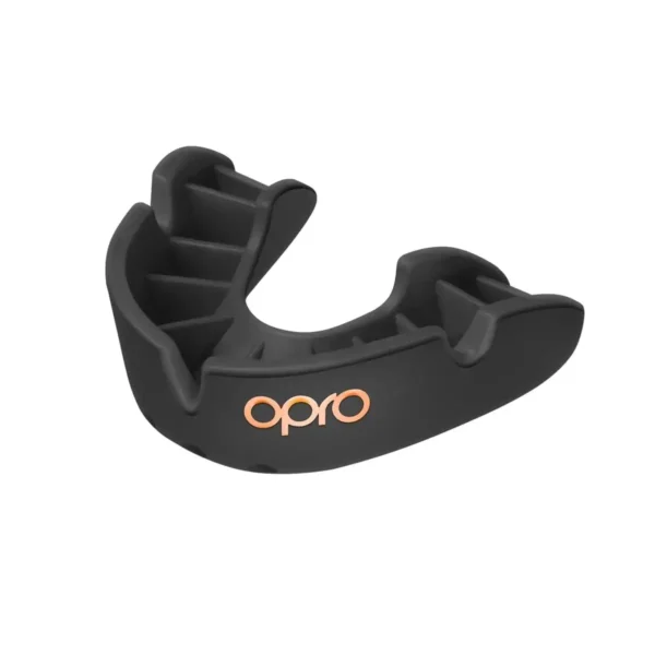 Opro Bronze Mouthguard Product Image Opro Bronze Level Mouthguard in its packaging