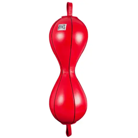 Cleto Reyes Double-Double End Bag in red color.