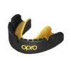 Close-up image of Opro Gold Level Braces Mouth Guard