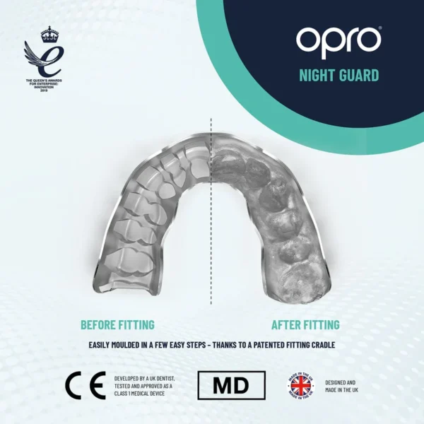 Opro Night Guard Mouth Guard Protection Opro Night Guard Mouth Guard on a white background