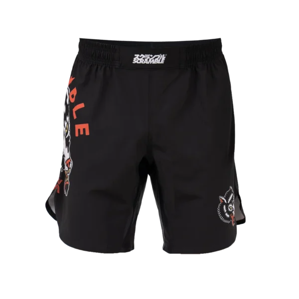 Colorful Okami Scramble fight shorts
