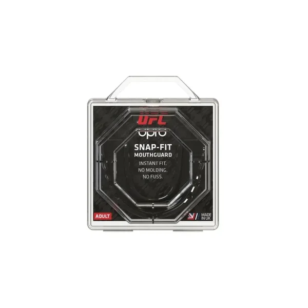 Opro Snap Fit Ufc Mouthguard White 1 Opro Snap-Fit UFC Mouthguard in professional packaging