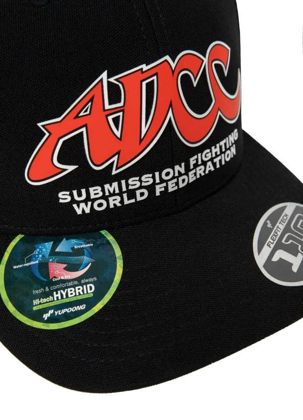 Pitbull Sports Official Adcc Hybrid Snapback Cap Black 3 Pitbull Sports Official ADCC Hybrid Snapback Cap