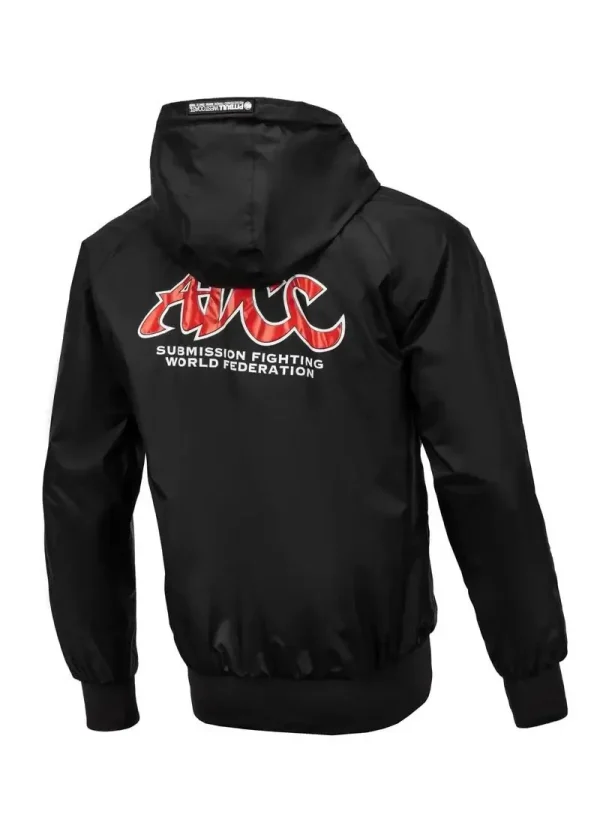 Man wearing Pitbull Sports Official ADCC Nylon Jacket