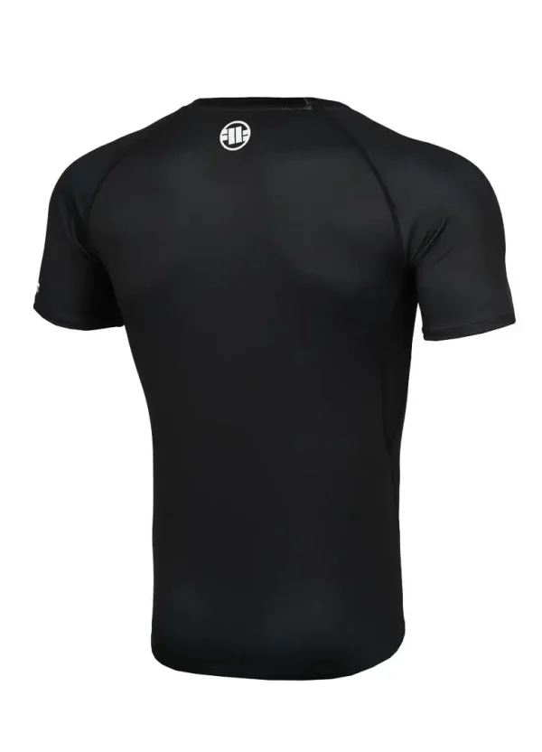 Pitbull Sports Official Adcc Rash Guard Black 1 Pitbull Sports ADCC Rash Guard displayed on a white background