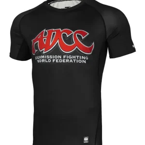 Pitbull Sports Official ADCC Rash Guard on a white background
