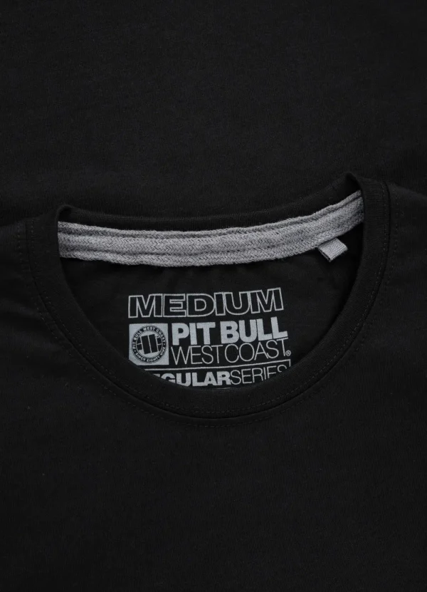 Pitbull Sports Official ADCC T-Shirt displayed on white background.