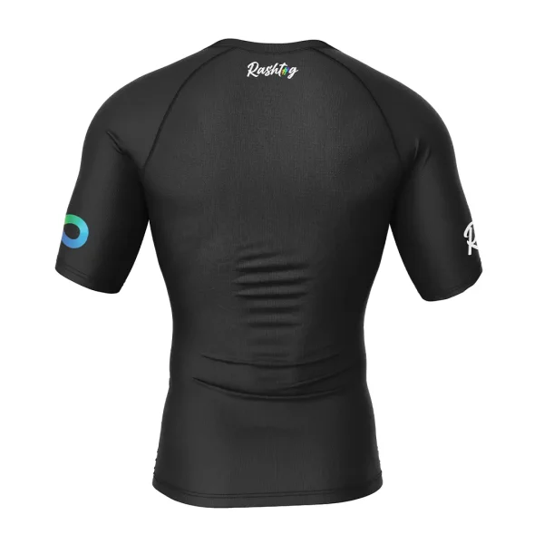 RashTag Be Autism Aware Rash Guard product close-up