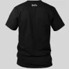 Rashtag Kids Be Autism Aware T Shirt Black 1 RashTag Kids Be Autism Aware T-Shirt - Black in Black — detail shot