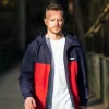 Scramble Ame Jacket in navy blue color.