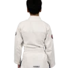 Kid wearing Scramble Athlete BJJ Gi