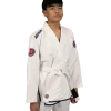 Kids wearing Scramble Athlete BJJ Gi