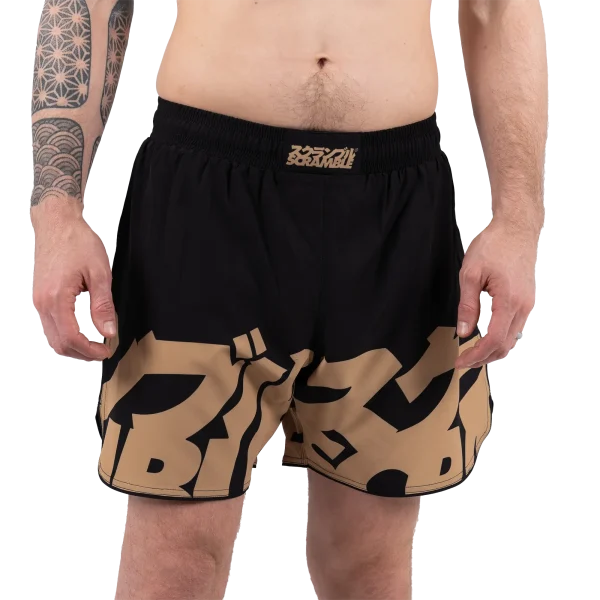 Scramble Baka Shorts displayed on a plain background