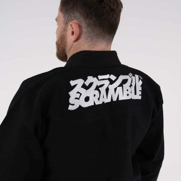 Scramble Base-K BJJ Gi in white background