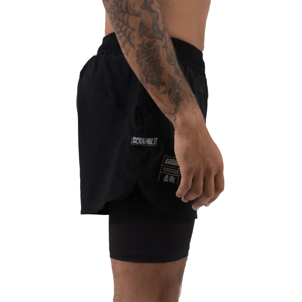 Casual scramble combination shorts in various colors