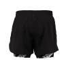 A diverse array of scrambled combination shorts brand logos