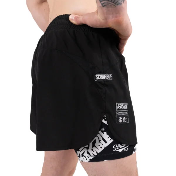 Variety of Scramble Combination Shorts Logotypes